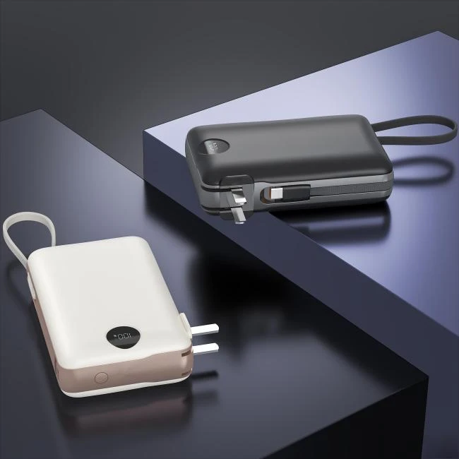 20000mAh Power Banks With Built in Cable best